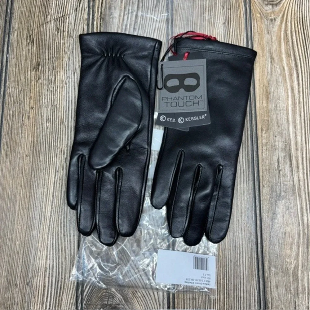 Kessler Women`s Premium Lamb Leather Touchscreen Gloves Style Chelsea